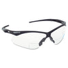KleenGuard V60 Nemesis Rx Reader Safety Glasses, Black Frame, Smoke Lens, +2.0 Diopter Strength