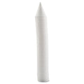 Dart Cone Water Cups, Paper, 4 oz, Rolled Rim, White, 200/Bag, 25 Bags/Carton