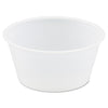 Dart Polystyrene Portion Cups, 3.25 oz, Translucent, 250/Bag, 10 Bags/Carton