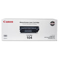 Canon 0263B001 (104) Toner, 2,000 Page-Yield, Black