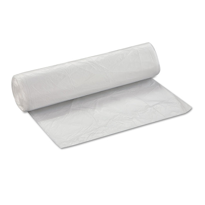 Inteplast Group High-Density Commercial Can Liners Value Pack, 45 gal, 14 microns, 40" x 46", Natural, 250/Carton