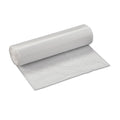 Inteplast Group High-Density Interleaved Commercial Can Liners, 33 gal, 11 microns, 33" x 40", Clear, 500/Carton