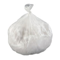 Inteplast Group High-Density Interleaved Commercial Can Liners, 33 gal, 11 microns, 33" x 40", Clear, 500/Carton