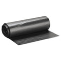 Inteplast Group High-Density Interleaved Commercial Can Liners, 60 gal, 17 microns, 38" x 60", Black, 200/Carton