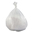 Inteplast Group High-Density Interleaved Commercial Can Liners, 60 gal, 17 microns, 43" x 48", Clear, 200/Carton