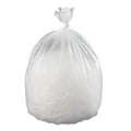 Inteplast Group High-Density Interleaved Commercial Can Liners, 60 gal, 14 microns, 38" x 60", Clear, 200/Carton
