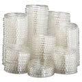 Dart Portion/Souffle Cup Lids, Fits 0.5 oz to 1 oz Cups, PET, Clear, 125 Pack, 20 Packs/Carton