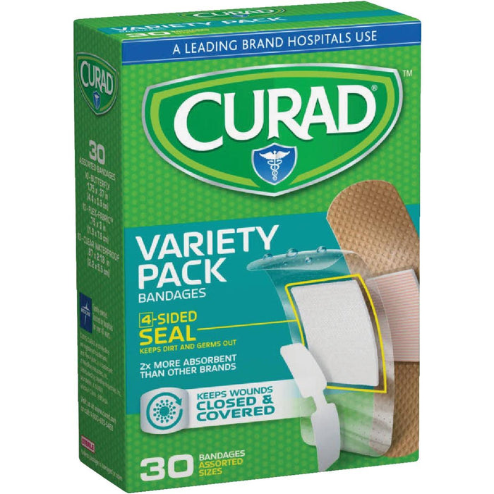 Curad Medline Variety Pack Assorted Bandages by Pasteur Pharmacy