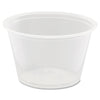 Dart Conex Complements Portion/Medicine Cups, 4 oz, Clear, 125/Bag, 20 Bags/Carton