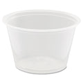 Dart Conex Complements Portion/Medicine Cups, 4 oz, Clear, 125/Bag, 20 Bags/Carton