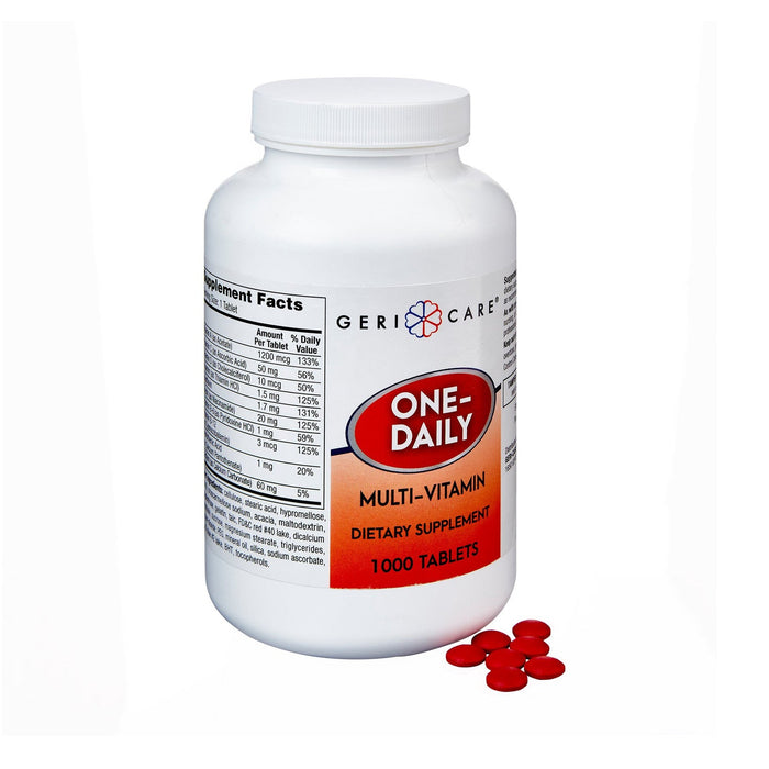 McKesson Multivitamin Supplement Geri-Care Tablet 1000 Per Bottle by Pasteur Pharmacy