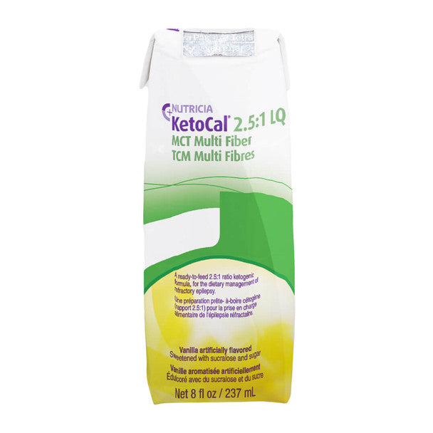 Nutricia North America KetoCal 2.5 Vanilla Oral Supplement / Tube Feeding Formula, 8 Oz. Carton 1132991 by Pasteur Pharmacy