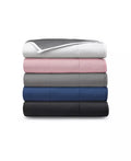 Ella Jayne 20lb Reversible Anti-Anxiety Weighted Blanket - Grey/Navy by Vanessa Jane