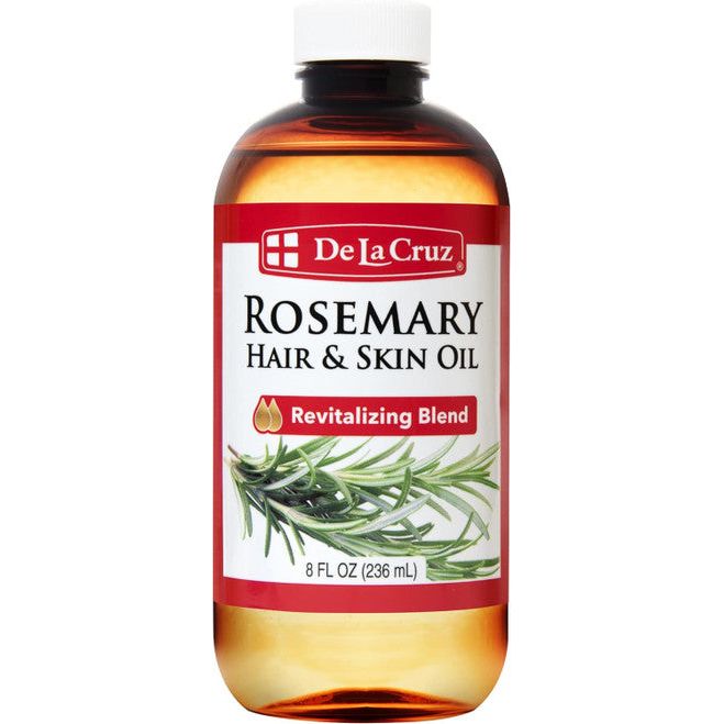 De La Cruz Rosemary Hair & Skin Oil, 8 Fl Oz (236 Ml) by Pasteur Pharmacy
