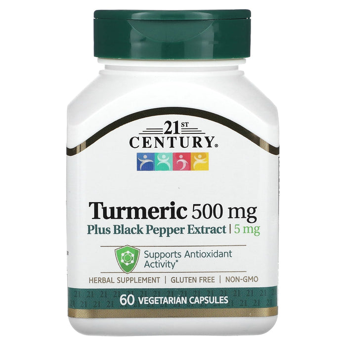 21st Century Turmeric Complex 500Mg Capsules 60Ct by Pasteur Pharmacy