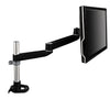 3M Dual Monitor Swivel Arm, 360 Degree Rotation, +15 Degree/-90 Degree Tilt, 180 Degree Pan, Black/Gray, Supports 30 lb