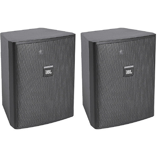 IN STOCK! JBL Control 25AV-LS Monitor for Fire Alarm/Communication Systems (Black, Pair) by Silarius