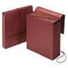 Pendaflex Vertical Indexed Expanding File, 12 Sections, Elastic Cord Closure, 1/12-Cut Tabs, Letter Size, Red Fiber