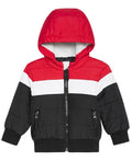 S Rothschild and Co Baby Boys Hooded Colorblocked Jacket by Vanessa Jane