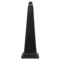 Rubbermaid GroundsKeeper Cigarette Waste Collector, Pyramid, 1 gal, 12.25 x 39.75,  Black