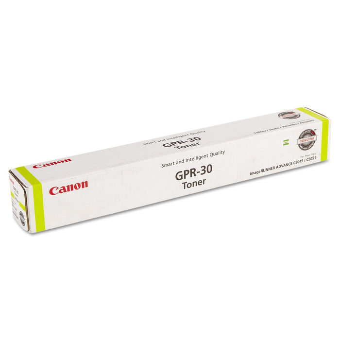 Canon 2801B003AA (GPR-30) Toner, 38,000 Page-Yield, Yellow