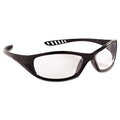 KleenGuard V40 HellRaiser Safety Glasses, Black Frame, Clear Anti-Fog Lens