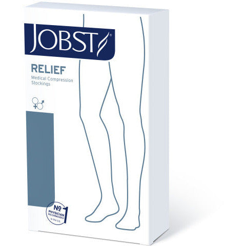 Jobst Relief Silicone Compression Knee High, 20-30 mmHg Open Toe by Pasteur Pharmacy