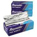 Reynolds Wrap Interfolded Aluminum Foil Sheets, 12 x 10.75, Silver, 500/Box, 6 Boxes/Carton