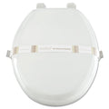 AmerCareRoyal Toilet Seat Bands, Brown/White, 2,000/Carton