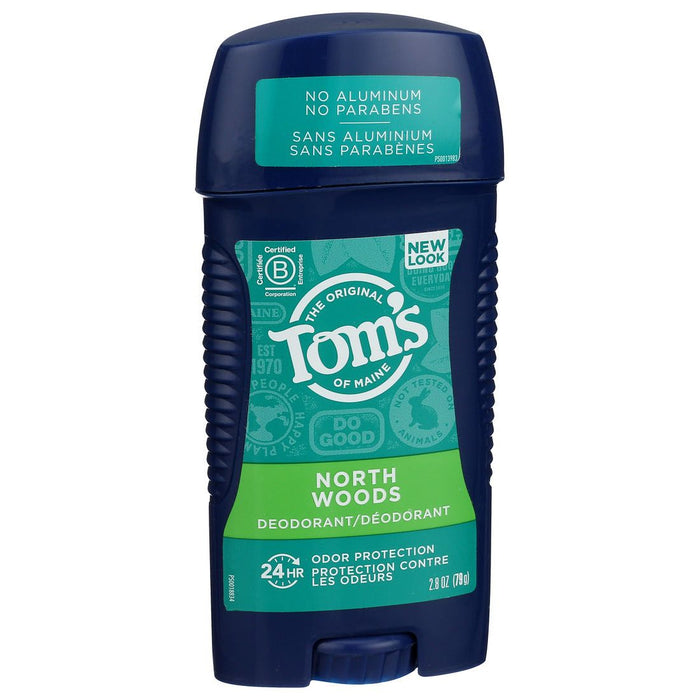 Tom's of Maine Deodorant, North Woods Scent, Aluminum Free 3.25 Oz by Pasteur Pharmacy