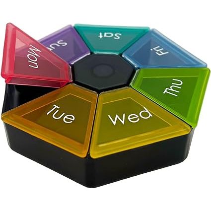 Ezy-Dose Portable Weekly Pill Organizer by Pasteur Pharmacy