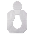 HOSPECO Health Gards Toilet Seat Covers, Half-Fold, 14.25 x 16.5, White, 250/Pack, 10 Boxes/Carton