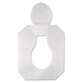 HOSPECO Health Gards Toilet Seat Covers, Half-Fold, 14.25 x 16.5, White, 250/Pack, 4 Packs/Carton