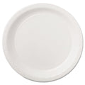 Hoffmaster Coated Paper Dinnerware, Plate, 9" dia, White, 50/Pack, 10 Packs/Carton