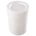 Dart Quiet Classic Laminated Foam Dinnerware, Plate, 9" dia, White, 125/Pack, 4 Packs/Carton