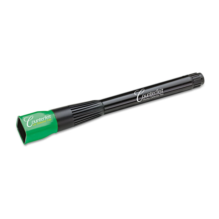 Dri-Mark Smart Money Counterfeit Detector Pen with Reusable UV LED Light, U.S.; Most Foreign Currencies, Black