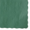 Hoffmaster Solid Color Scalloped Edge Placemats, 9.5 x 13.5, Hunter Green, 1,000/Carton