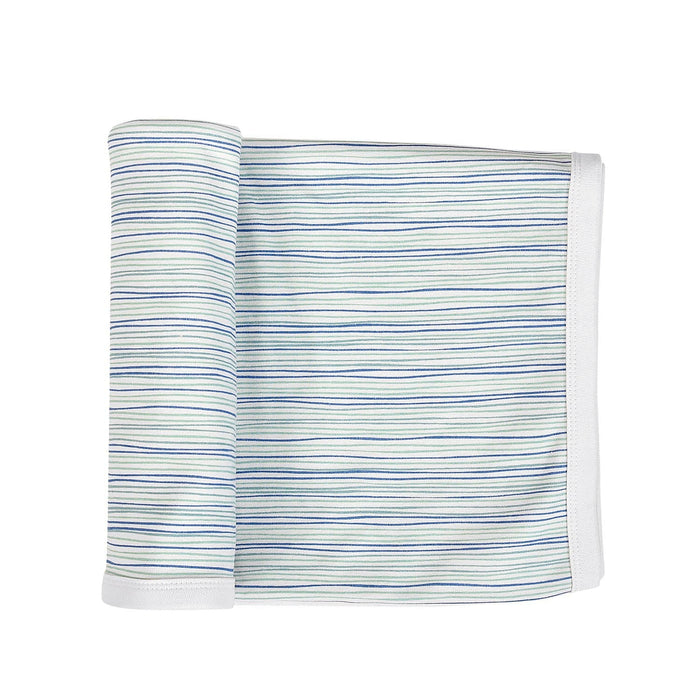 swaddle blanket | pin stripes by Finn + Emma