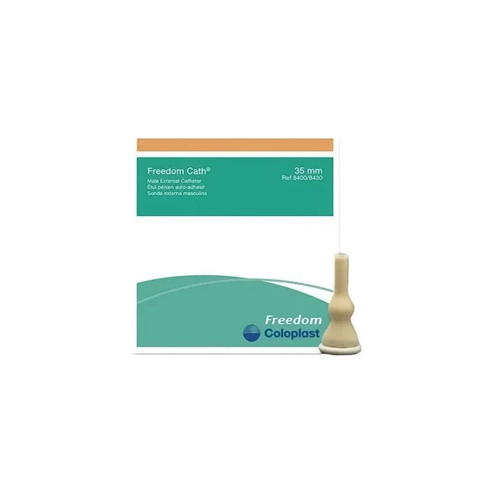 Coloplast Freedom Cath - 8400 - Male External Catheter Freedom Cath Self-Adhesive Seal Latex Large by Pasteur Pharmacy