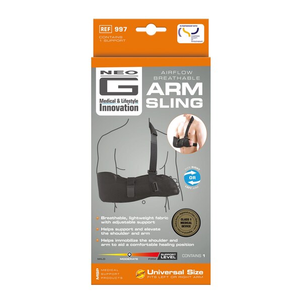 Neo G Airflow Breathable Arm Sling, Adjustable Size by Pasteur Pharmacy