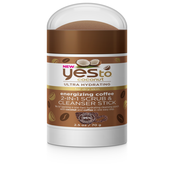 Yes To Coconut Coffee Scrub/Cleanser Stick - 2.5oz by Pasteur Pharmacy