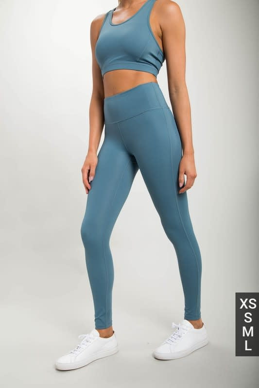 PETITE Essential Performance High-Waist Leggings - Forest by Boutique 23