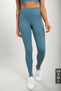 PETITE Essential Performance High-Waist Leggings - Forest by Boutique 23