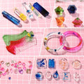 155-Piece: DIY Silicone Casting Molds Tool Jewelry Making Mould Set by DailySale