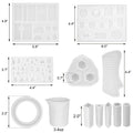 155-Piece: DIY Silicone Casting Molds Tool Jewelry Making Mould Set by DailySale