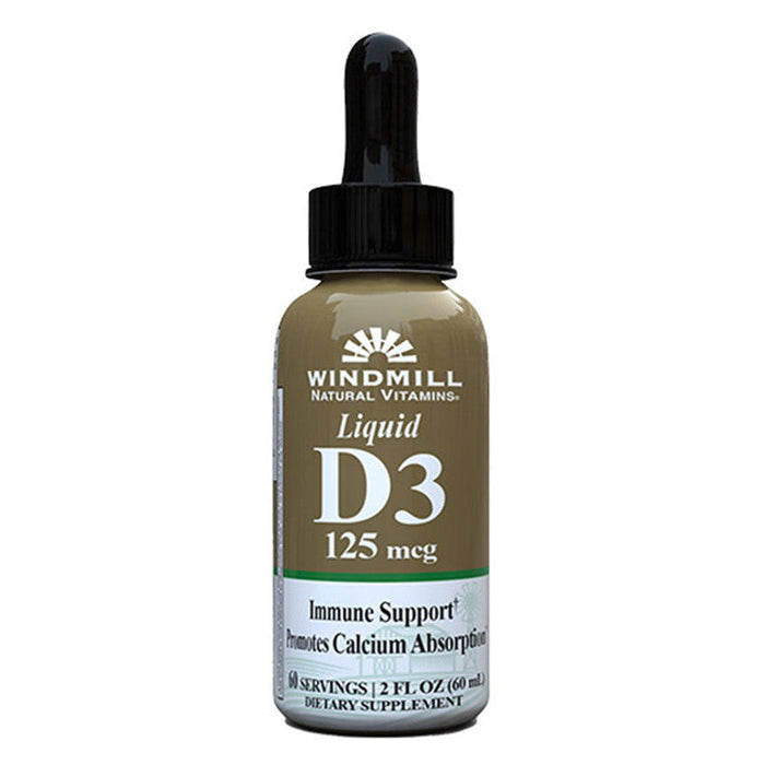 Windmill Health Vitamin D-3 125 Mcg Liquid by Pasteur Pharmacy