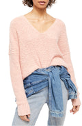 Free People Finders Keepers V Neck Sweater by Vanessa Jane