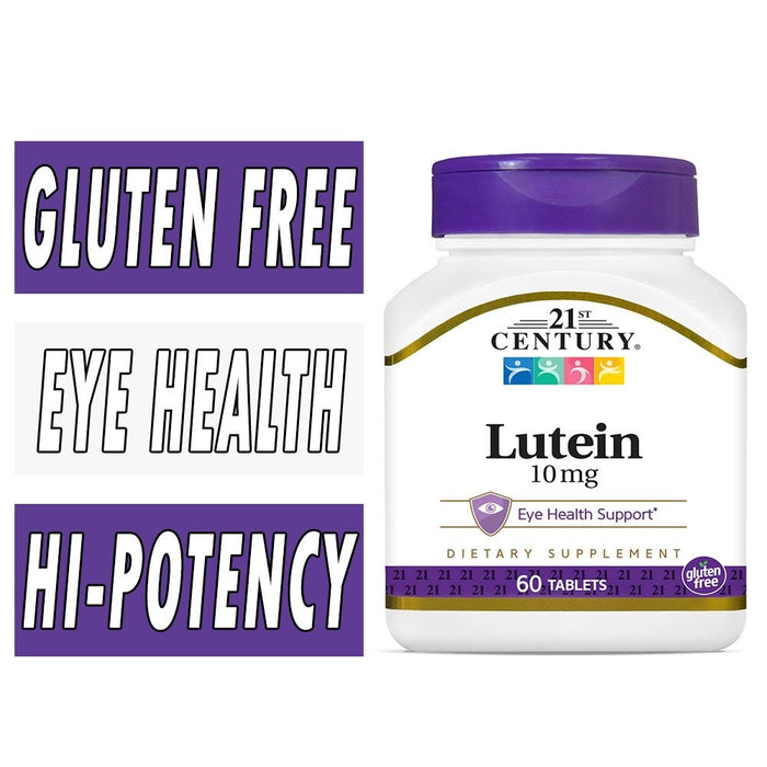 21st Century Lutein 10 Mg Tablets by Pasteur Pharmacy