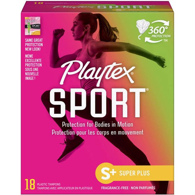Playtex Sport Plastic Tampons Unscented Super Plus Absorbency by Pasteur Pharmacy