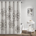 Lush Decor Ruffle Flower Shower Curtain by Vanessa Jane